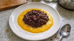 Schokoladen-Milchreis mit Mangospiegel – cremig, fruchtig und ganz einfach gemacht