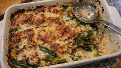 Cremige Wirsing-Lasagne aus dem Ofen – mit zarter Sahnesoße und Käsekruste