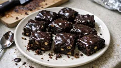 Einfache Schoko-Brownies mit Walnüssen – saftig, schnell und immer gelingsicher