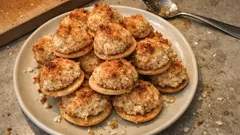 Spekulatius-Makronen: saftige Kokosmakronen mit Baiser, die immer gelingen