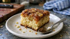 Schneller Rhabarberkuchen aus Hefeteig – locker, fruchtig und mit Zucker-Butter-Topping