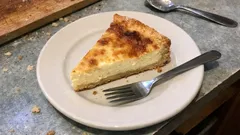 Elsässer Rahmkuchen wie vom Bäcker – cremig, vanillig und mit knusprigem Mürbeteig