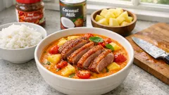 Thai-Curry mit Ente und Ananas – cremig, würzig und erstaunlich einfach