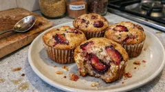 Herbstliche Pflaumen-Muffins mit Zimt – saftig, schnell gemacht und ideal zum Kaffee