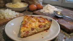 Schneller Zwiebelkuchen ohne Hefeteig – saftig, würzig und ganz unkompliziert