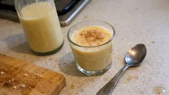 Cremiger Eggnog (Eierpunsch) mit Rum – der 65‑°C-Trick für samtige Konsistenz
