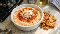 Spundekäs wie aus der Weinstube: cremiger Dip aus Quark & Frischkäse