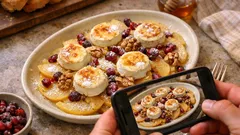 Quitten-Carpaccio mit Ziegenkäse: herbstliche Vorspeise, die ganz unkompliziert gelingt