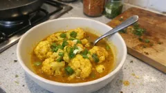 Blumenkohl in Currysauce: schnell angebraten, sanft gegart – perfekt für den Feierabend