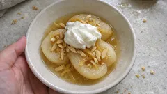 Koreanische Ingwerbirnen – saftig gegart im Zitronensirup, perfekt gut gekühlt