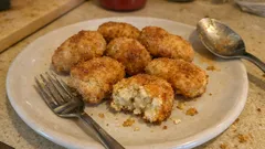 Blumenkohl-Kartoffel-Nuggets: außen knusprig, innen weich – ganz ohne Ei