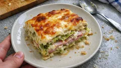 Wirsing-Lasagne aus dem Ofen: cremig geschichtet mit Rahmwirsing und Käsekruste