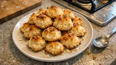 Kokosmakronen wie vom Bäcker: außen zart, innen saftig – ganz einfach